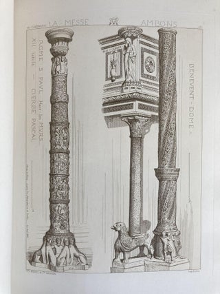 LA MESSE ETUDES ARCHEOLOGIQUES SUR SES MONUMENTS (Volumes 1 and 3)