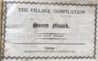 THE VILLAGE COMPILATION OF SACRED MUSICK