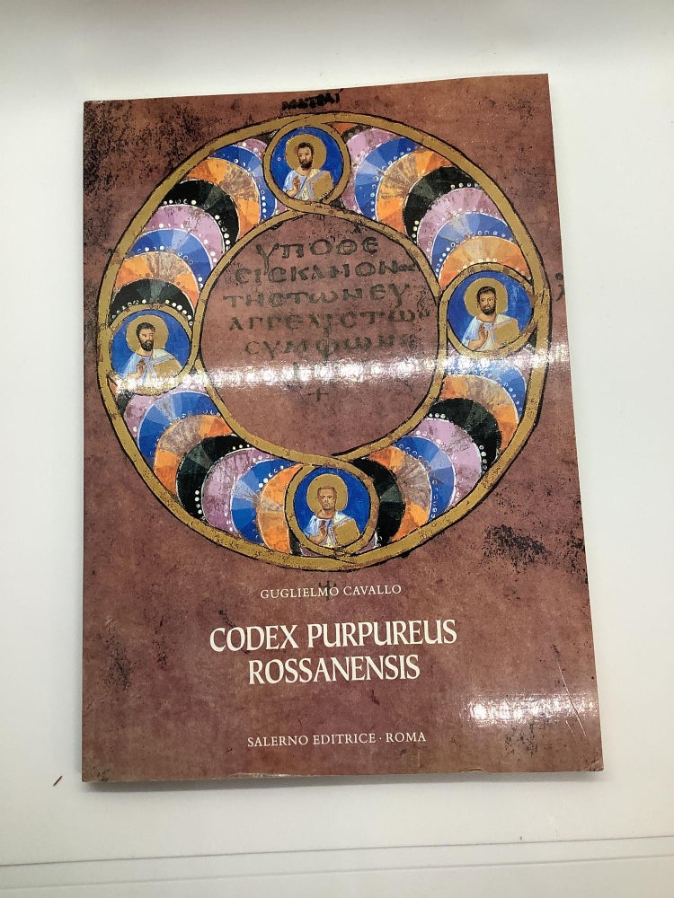 Item #1346 Codex purpureus Rossanensis (Guide illustrate) (Italian and English Edition). Guglielmo Cavallo.