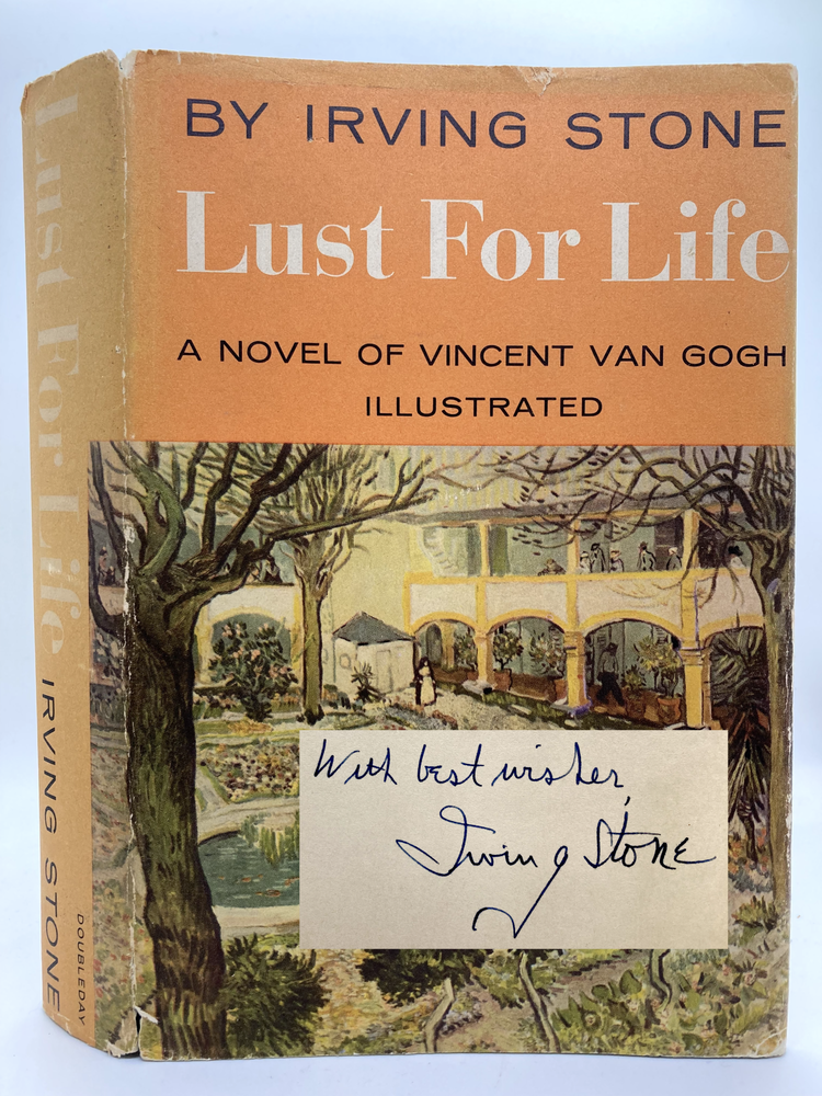 Item #1431 LUST FOR LIFE. Irving Stone.