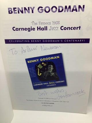 Benny Goodman - 'the Famous 1938 Carnegie Hall Jazz Concert'