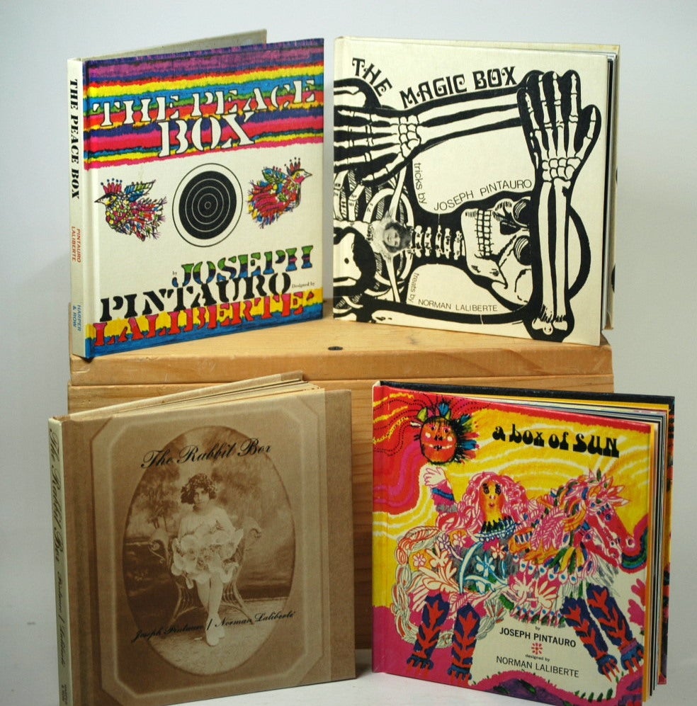 THE RAINBOW BOX 4 Volume Set : 1 The Peace Box, 2 The Rabbit Box, 3 A ...