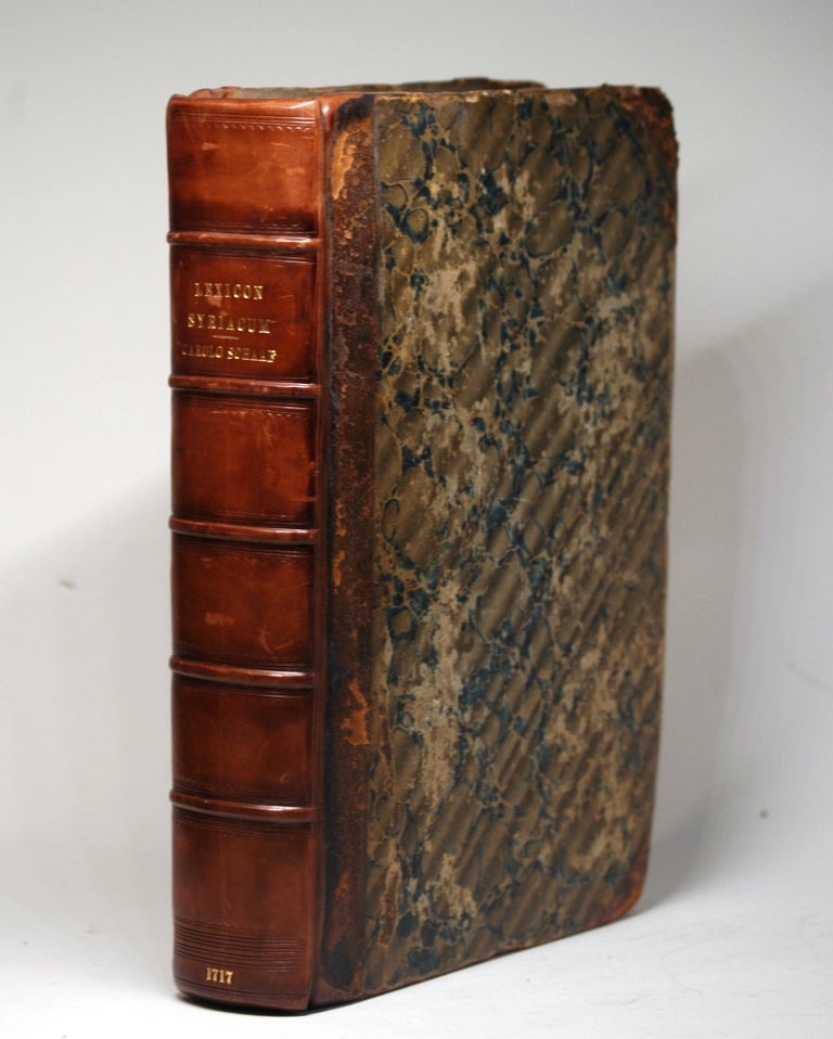 Item #1726 LEXICON SYRIACUM CONCORDANTIALE, Omnes Novi Testamenti Syriaci Voces. Carolo Schaaf, Carolus Karl.