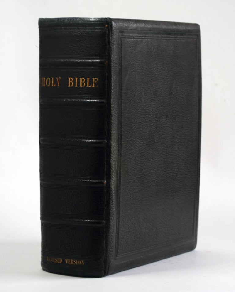 Item #1907 THE HOLY BIBLE [REVISED VERSION "ENGLISH FOLIO]. Revised Version / R. V.