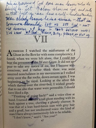 Item #1953 THE GREAT DIVORCE [Annotated Copy]. C. S. Lewis