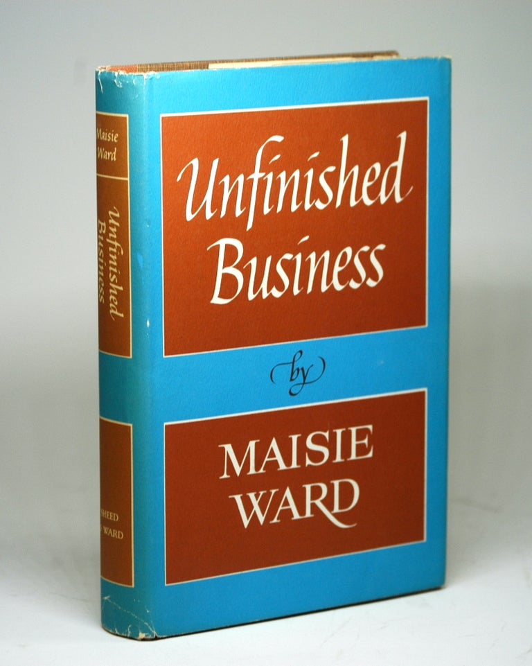 Item #1958 UNFINISHED BUSINESS. Maisie Ward.