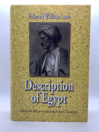 Item #1981 Description of Egypt: Notes and Views in Egypt and Nubia. Edward William Lane