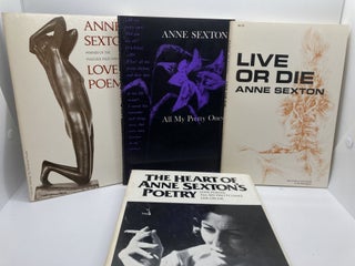 Item #2078 The Heart of Anne Sexton's Poetry (Boxed Set) : Love Poems/ All My Pretty Ones/ Live...