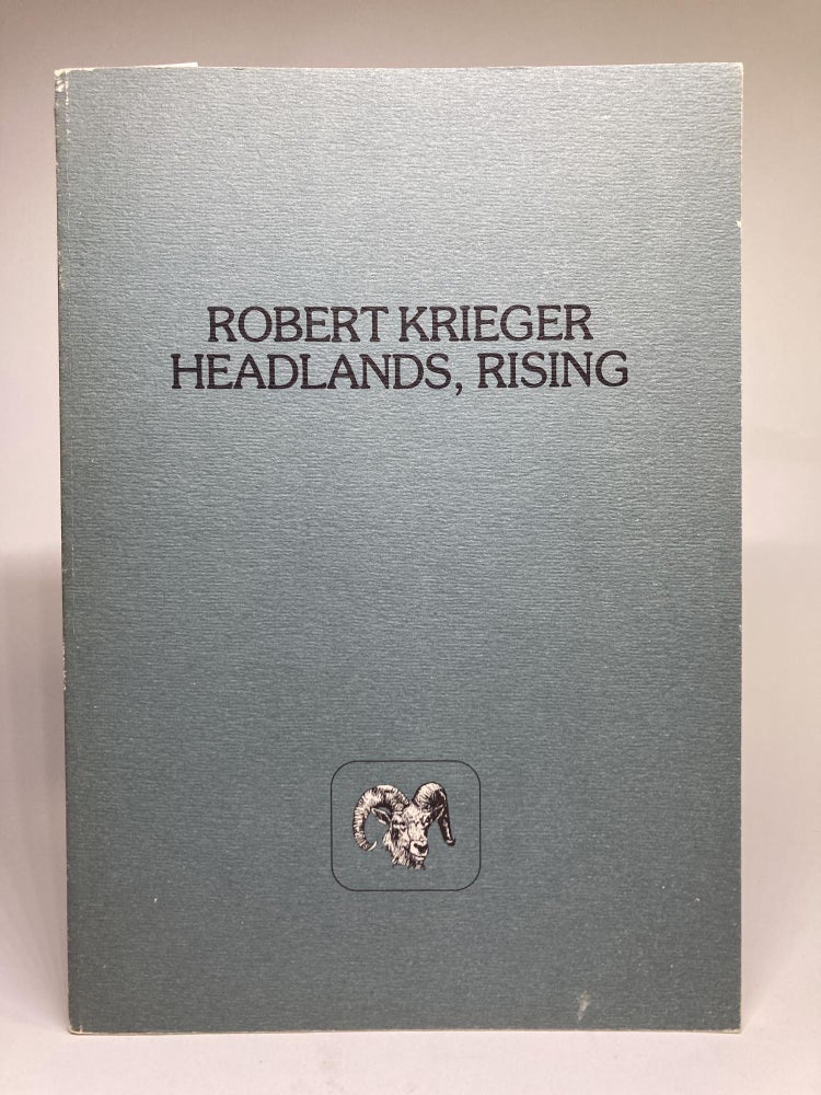 Item #2094 Headlands, Rising. Robert Krieger.