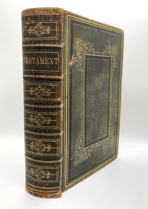Item #2133 THE NEW TESTAMENT OF OUR LORD AND SAVIOUR JESUS CHRIST [Great Primer Royal 8vo]. King...