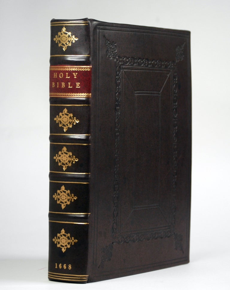 Item #2275 [1668 FIELD PREACHING BIBLE] THE HOLY BIBLE Containing the Old Testament and the New. Authorized King James Version.