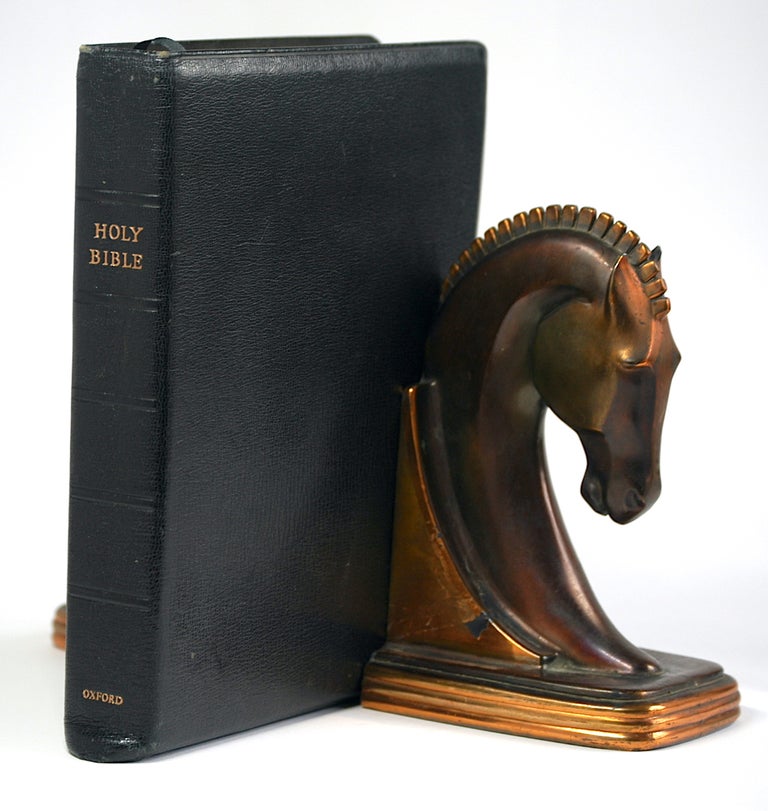 Item #2281 THE HOLY BIBLE [Wide-Margin Brevier Clarendon Reference]. Authorized King James Version.