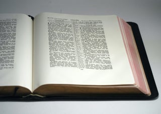 THE HOLY BIBLE [Wide-Margin Brevier Clarendon Reference]