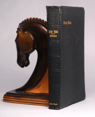 Item #2420 [BOURGEOIS 8vo REFERENCE] THE HOLY BIBLE CONTAINING THE OLD AND NEW TESTAMENTS....