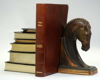 Item #2665 [Brown Bonded Leather] AMPLIFIED BIBLE