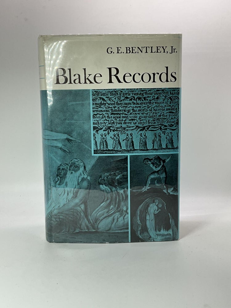 Item #2671 BLAKE RECORDS. G. E. Bentley.