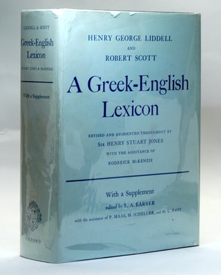 Item #2892 A Greek-English Lexicon (English and Greek Edition