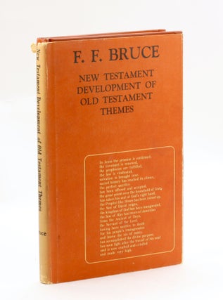 Item #2934 NEW TESTAMENT DEVELOPMENT OF OLD TESTAMENT THEMES. F. F. Bruce