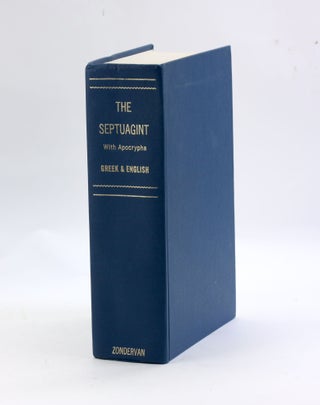 Item #3276 THE SEPTUAGINT VERSION OF THE OLD TESTAMENT AND APOCRYPHA. Charles Lee Brenton