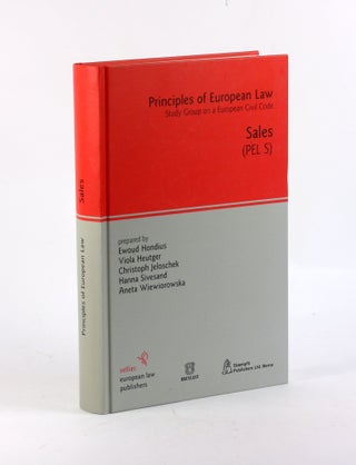 Item #3405 Sales (Principles of European Law). Ewoud Hondius, Aneta, Wiewiorowska, Hanna,...