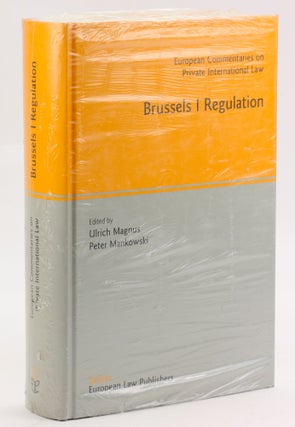 Item #3728 Brussels I Regulation (European Commentaries on Private International Law