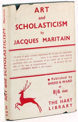 Item #4008 ART AND SCHOLASTICISM with Other Essays. Jacques Maritain