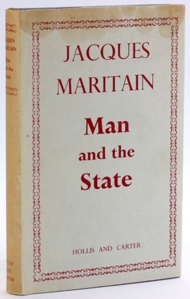 Item #4620 MAN AND THE STATE. Jacques Maritain