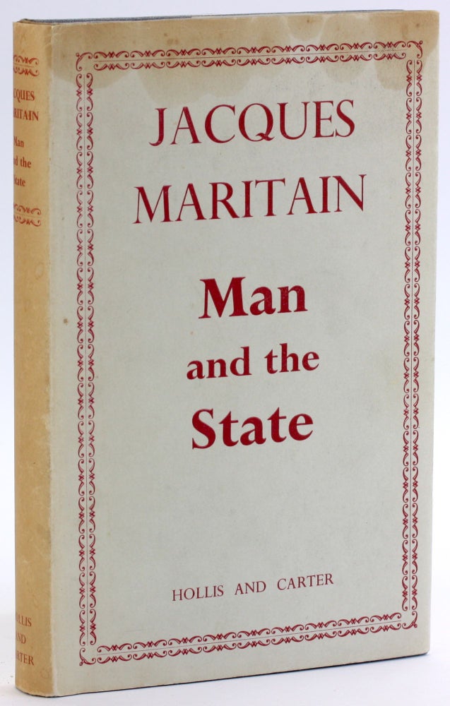 Item #4620 MAN AND THE STATE. Jacques Maritain.