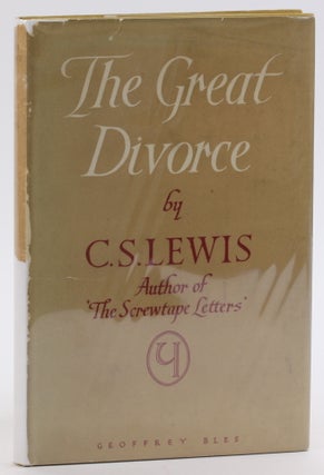 Item #4740 THE GREAT DIVORCE. C. S. Lewis