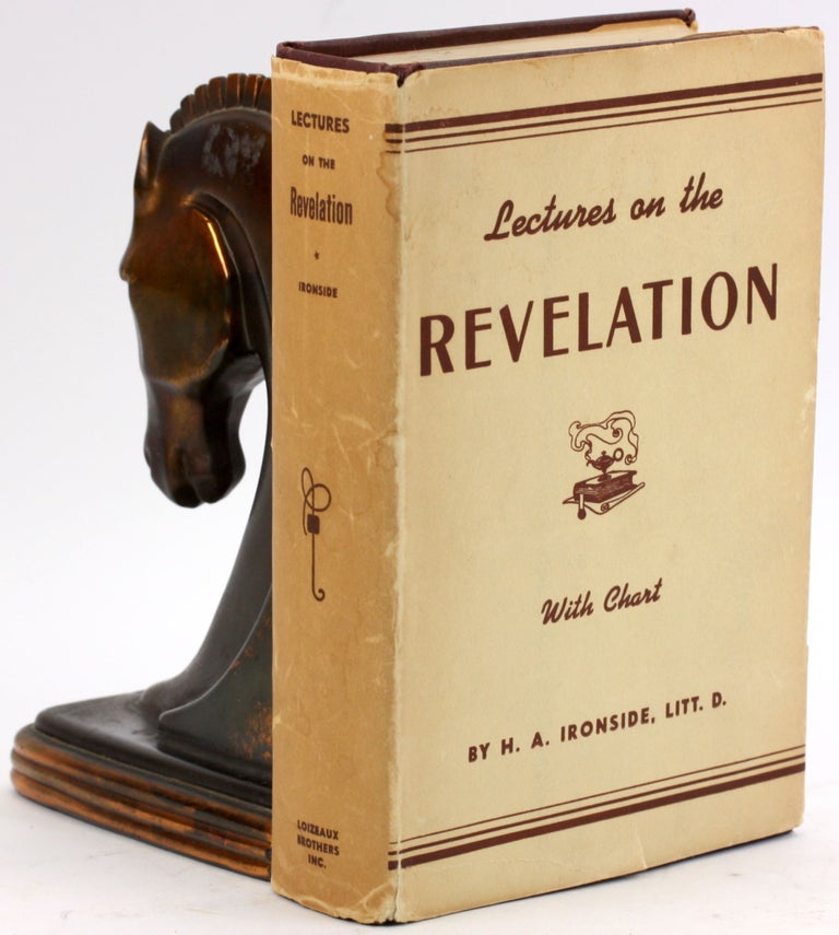 Item #4876 LECTURES ON THE REVELATION with Chart. H. A. Ironside.