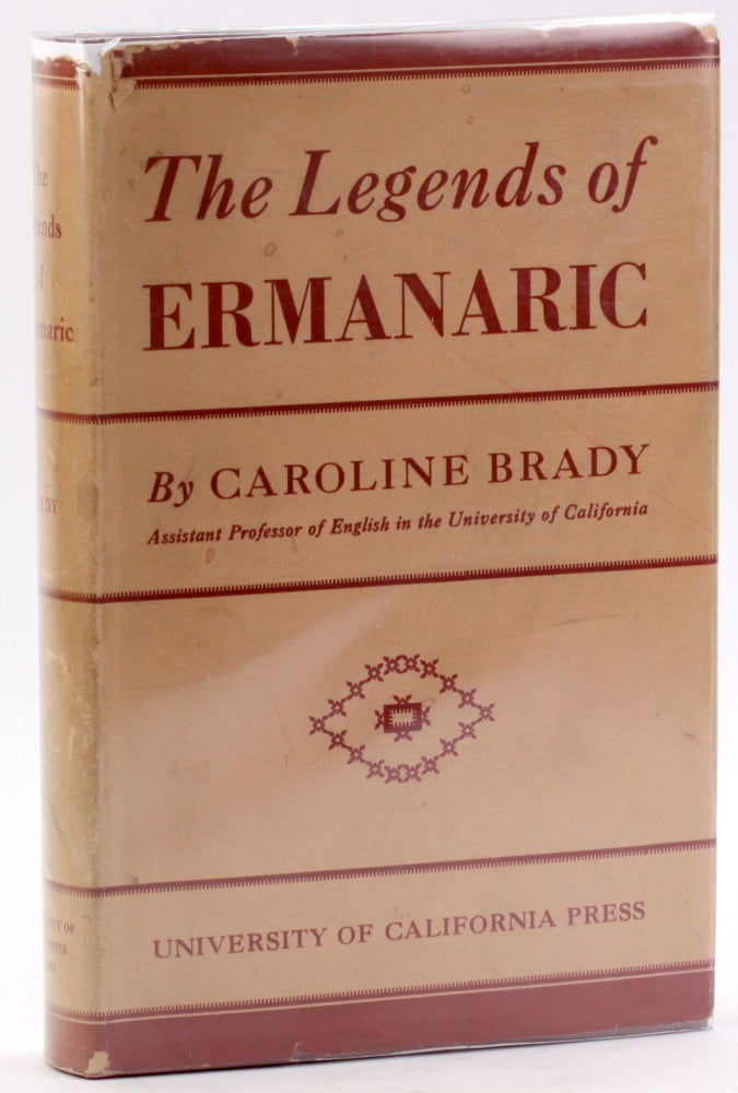 Item #4946 THE LEGENDS OF ERMANARIC. Caroline Brady.