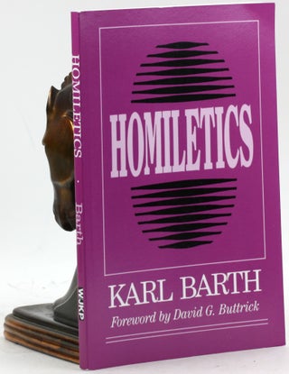 Item #500196 Homiletics. Karl Barth