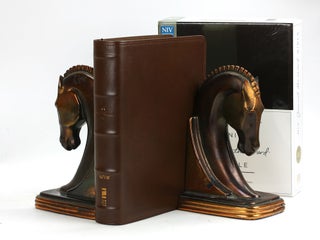 Item #500285 NIV, Journal the Word Bible, Premium Leather, Brown: Reflect on Your Favorite Verses