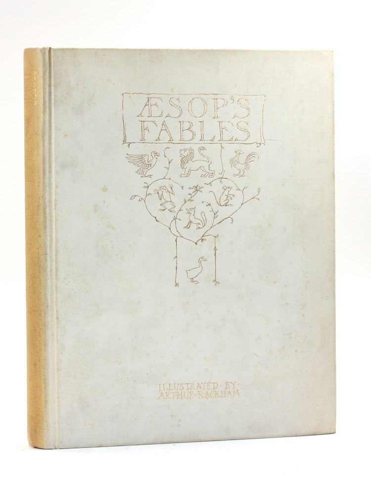 Item #500386 AESOP'S FABLES: A New Translation [Arthur Rackham Signed Limited Edition]. Vernon V. S. Jones, G. K. Chesterton, Arthur Rackham.