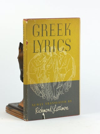 Item #500524 GREEK LYRICS. Richard Lattimore