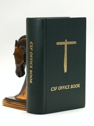 Item #500692 CSF Office Book: Community of St. Francis, First Order Sisters of The Society of St....