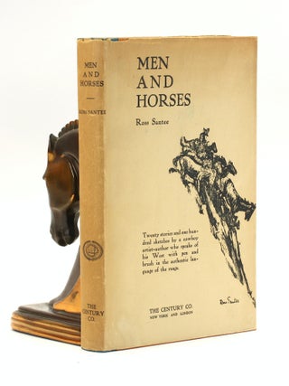 Item #500826 MEN AND HORSES. Ross Santee