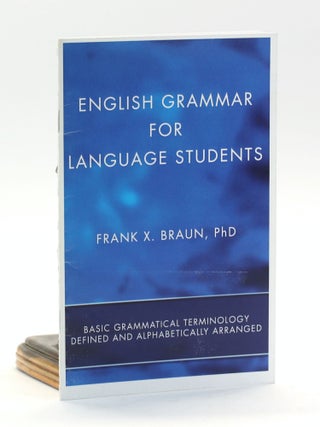 Item #501056 English Grammar for Language Students (Stapled Booklet): Basic Grammatical...