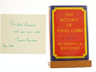 Item #501169 THE RETURN OF ANSEL GIBBS: A Novel. Frederick Buechner