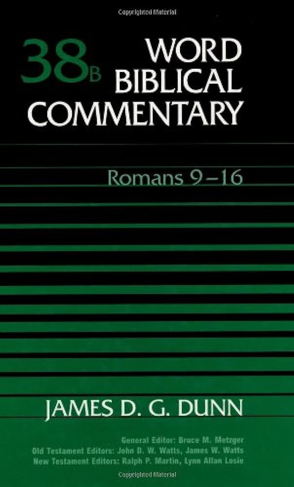 Item #501482 Word Biblical Commentary, Vol. 38B, Romans 9-16. James D. G. Dunn.