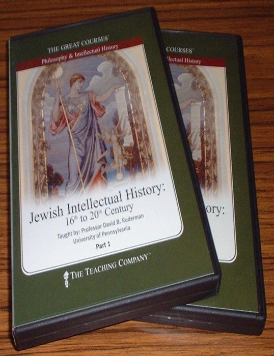The Great Courses: Jewish Intellectual History: 16th to 20th Century ...