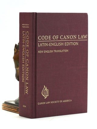 Item #502109 Code of Canon Law: Latin-English Edition, New English Translation (English and Latin...