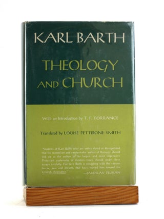 Item #502227 Theology and the Church: Shorter Writings, 1920 - 1928. Karl Barth, T. F. Torrance...