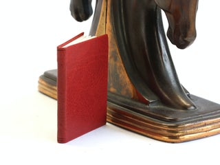 Larry Yerkes Hand-Bound Journal [#32 Miniature Crimson Goatskin
