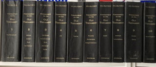 Item #502752 Commentary on the Old Testament. Ten Volume Set. Carl Friedrich Keil