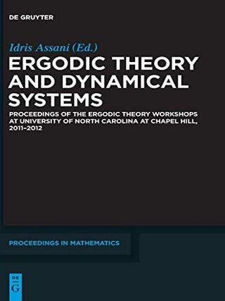Item #503020 Ergodic Theory and Dynamical Systems: Proceedings of the Ergodic Theory Workshops at...