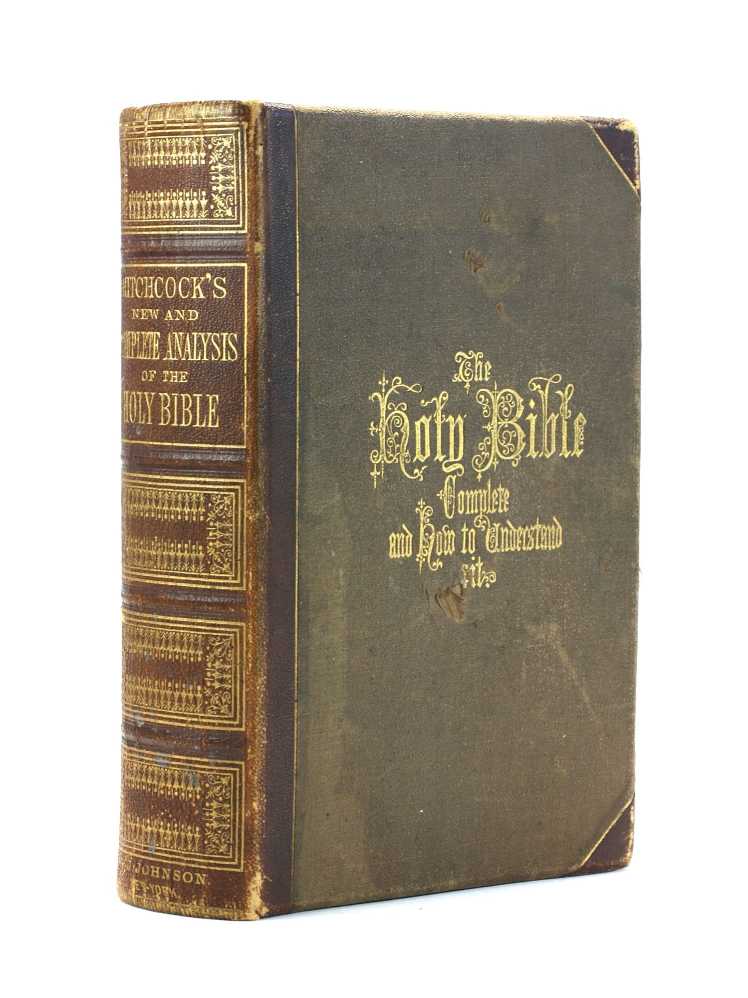 Hitchcock's New and Complete Analysis of the Holy Bible: or, the