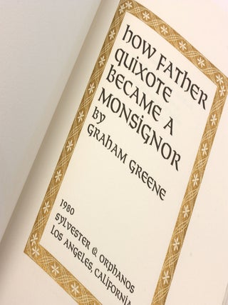 How Father Quixote Became a Monsignor