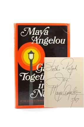 Item #503912 GATHER TOGETHER IN MY NAME. Maya Angelou