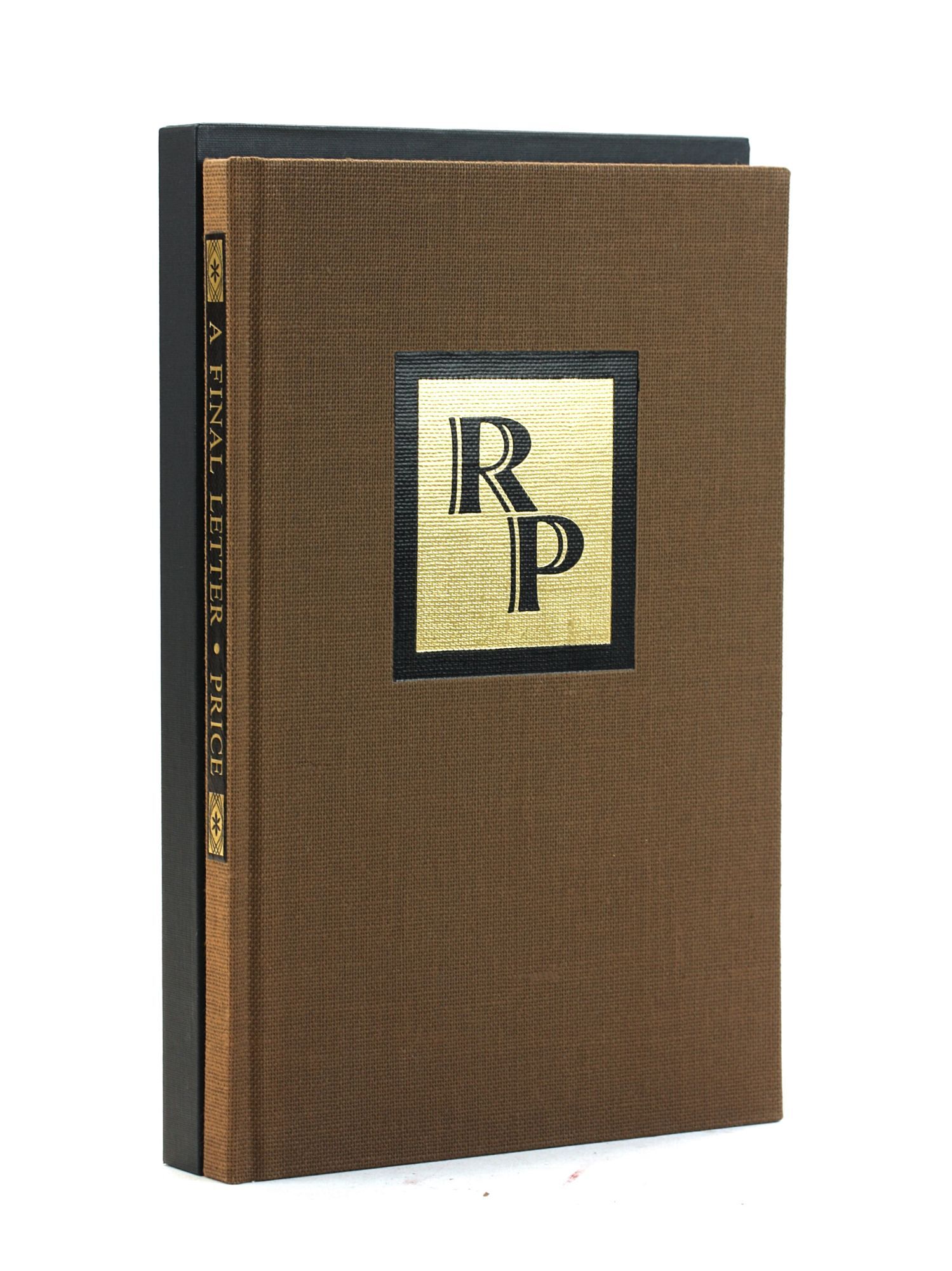 A Final Letter | Reynolds Price | First Edition